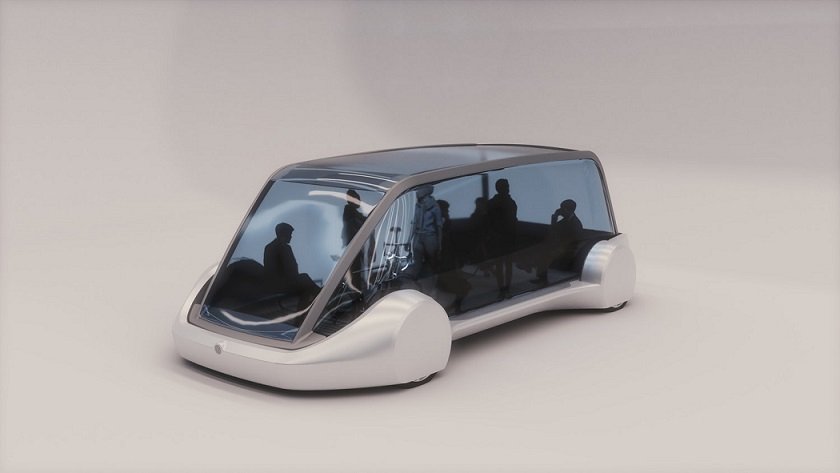 Elon Musk Reveals Photos of His New Futuristic Vehicle Concept