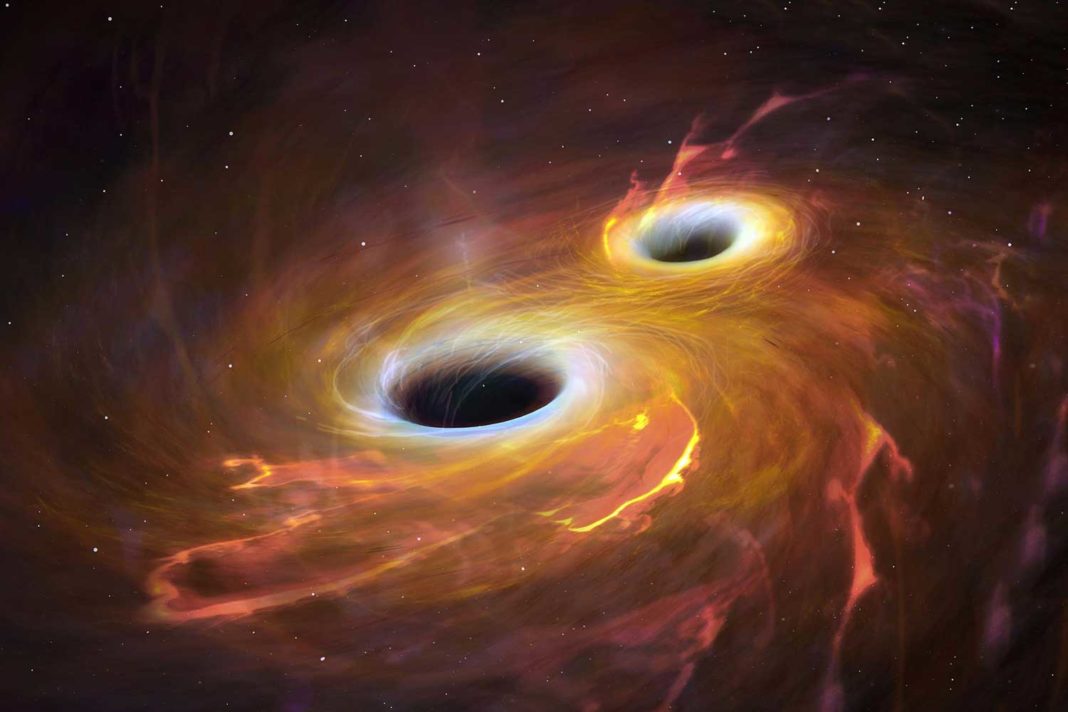 Nasa Shares Images Showing Two Supermassive Black Holes Merging Tech Explorist