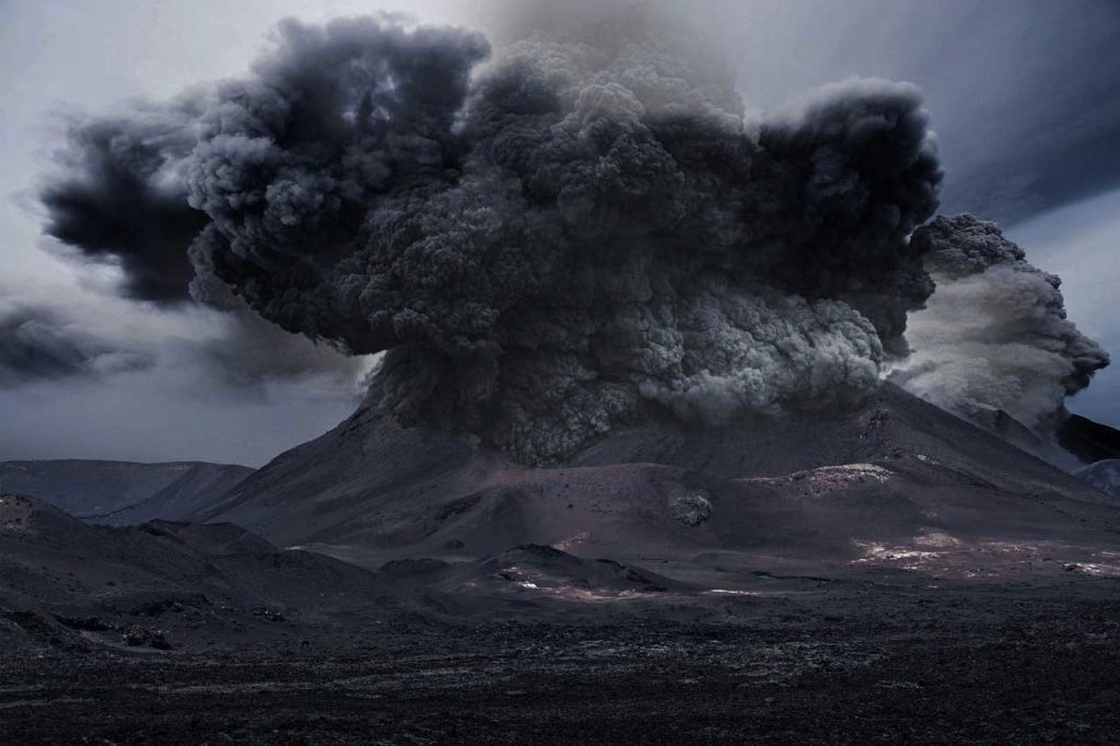 Scientists discovered two effects of volcanic ash sedimentation