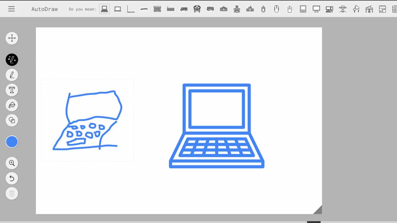 Turning doodles into drawings with Google's AutoDraw