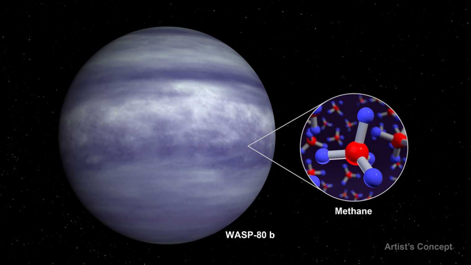 Webb identified methane and water vapor in exoplanets’ atmosphere thumbnail