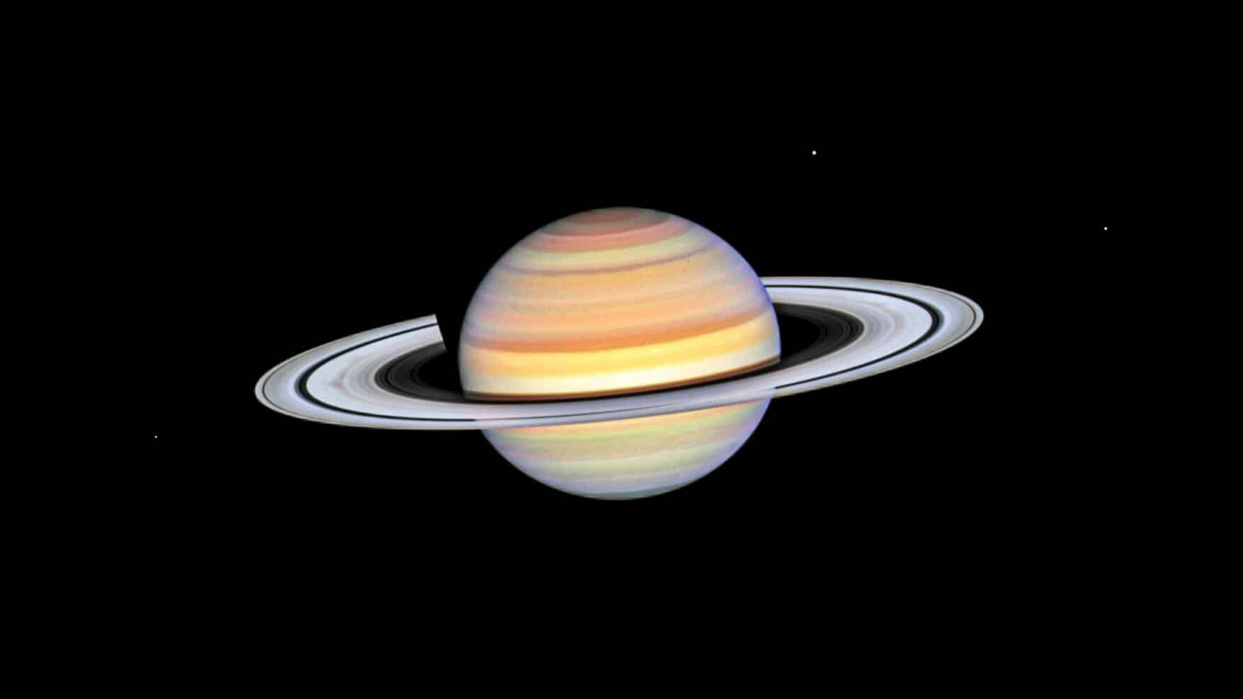 Saturn’s Ring Spokes: A Hubble Telescope Image thumbnail