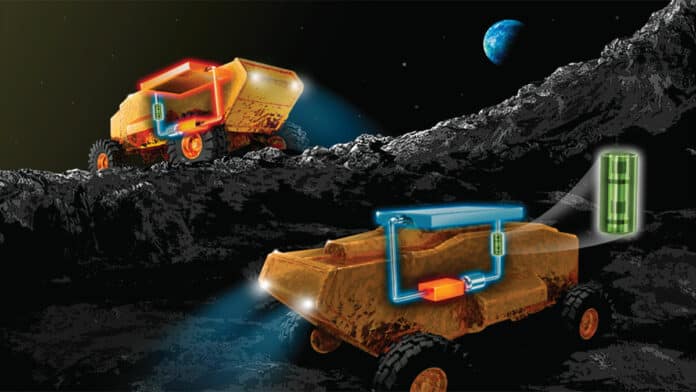Heat-switch device boosts lunar rover longevity in harsh Moon climate.