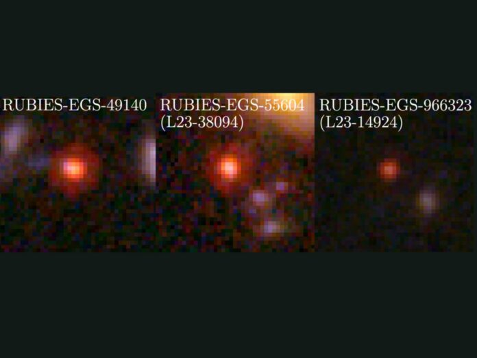 Shown here are their color images, composited from three NIRCam filter bands onboard the James Webb Space Telescope.