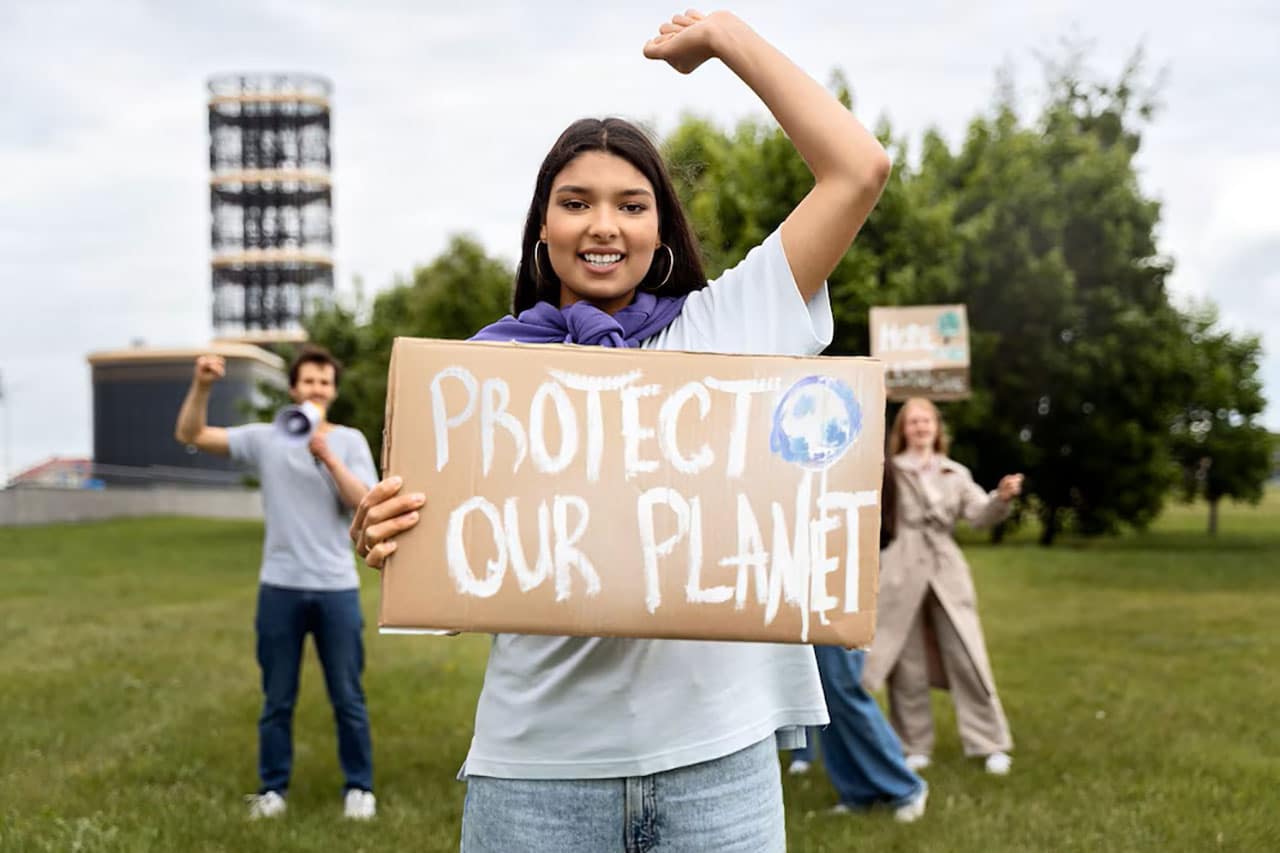 young activists taking action